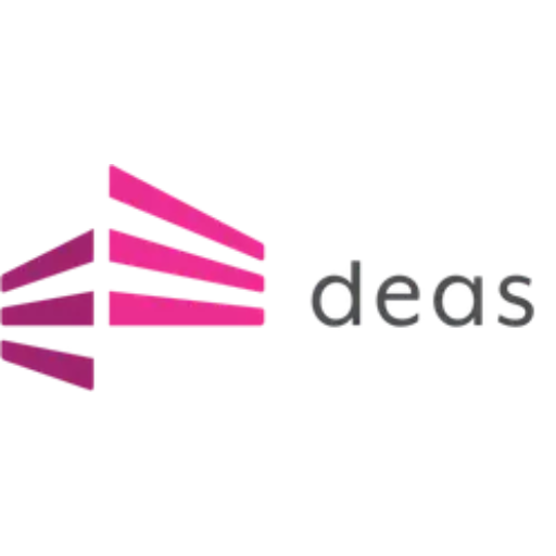 Logo for Centrum Service og håndværk med moderne design og pink elementer.