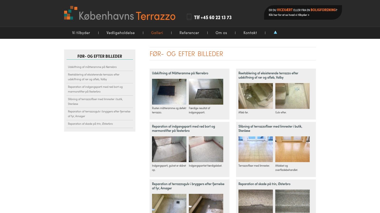 Case 6: Ældre Østerbro-lejlighed med ødelagt terrazzogulv